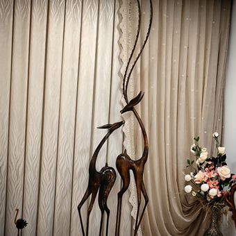 مجسمه چوبی غزال مدل A9