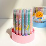 ماد شمعی پیچی 36 رنگ طرح کارتونی