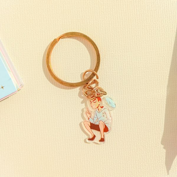 پک خودنویس و سرکلیدی طرح انیمه جنگجو کد 206