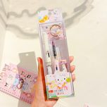 پک خودنویس و سرکلیدی طرح هلو کیتی کد 402