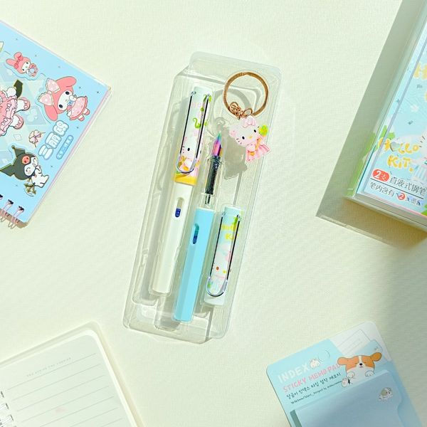 پک خودنویس و سرکلیدی طرح هلو کیتی کد 403