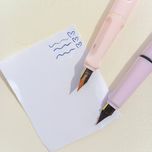 پک خودنویس و دسته کلید طرح دختر انیمه ای کد 303