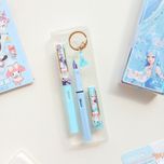 پک خودنویس و دسته کلید طرح دختر انیمه ای کد 302