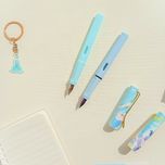 پک خودنویس و دسته کلید طرح دختر انیمه ای کد 302