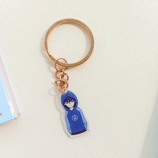 پک خودنویس و دسته کلید طرح انیمه جنگجو کد 201