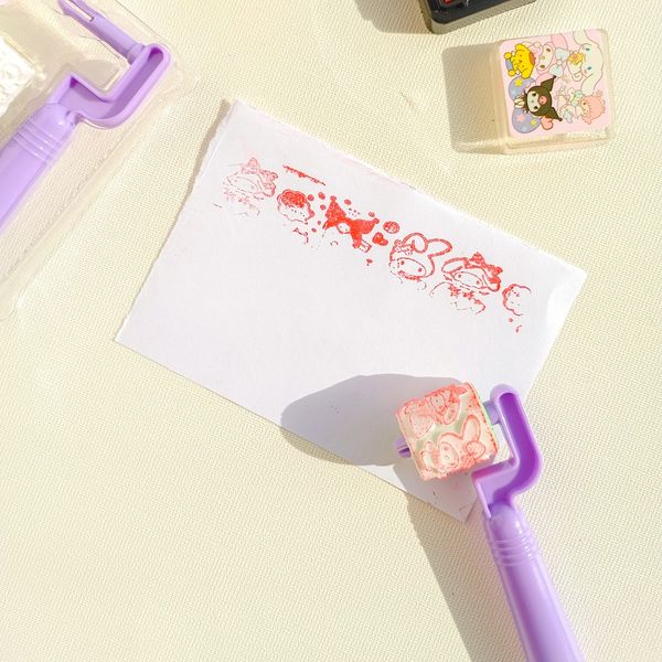 مهر غلتکی فانتزی طرح کرومی