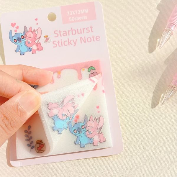 برگه یادداشت شفاف طرح استیچ کد 123