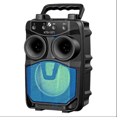 اسپیکر رادیو بلوتوثی قابل حمل با رقص نور مدل kts-1371