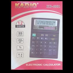 ماشین حساب رومیزی KADIO مدل KD_6001