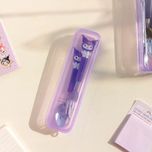 پک قاشق و چنگال فانتزی طرح کرومی