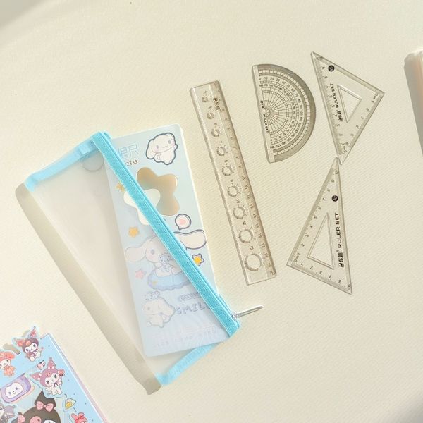 ست نقاله و گونیا شیشه ای طرح کرومی