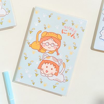 دفتر صفحه طرحدار دختر بازیگوش