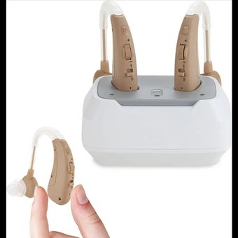 JYYRC Rechargeable Sound Devices –سمعک تقویت‌کننده صدای قابل شارژ با 4 حالت و ایستگاه شارژ