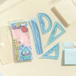 ست نقاله گونیا و خط کش طرح کارتونی