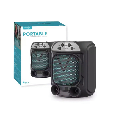 اسپیکر رادیو بلوتوثی با رقص نور و قابل حمل greatnice مدل GTS-2425