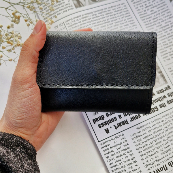 کیف پول جیبی چرم طبیعی زنانه