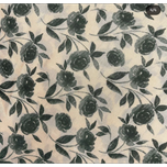 مینی اسکارف گلدار سبز پاییزی