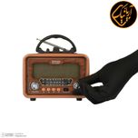 رادیو 3 موج کنترل دار،قوی ،سایزبزرگ،فلش خور و شارژی savoy مدل sv-1130bt