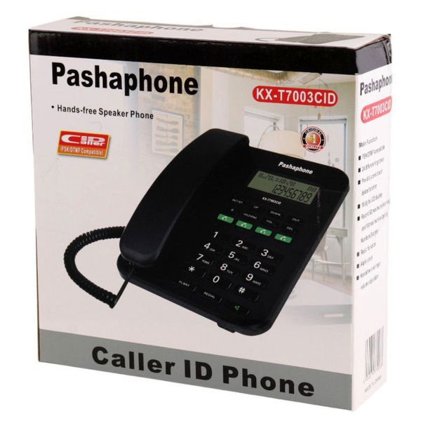 تلفن رومیزی پاشافون Pashaphone KX-T7003CID مجهز به Caller ID