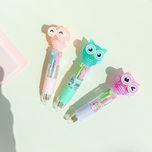 خودکار مینی چهار رنگ طرح جغد دانا