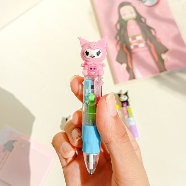 خودکار مینی چهار رنگ طرح کرومی