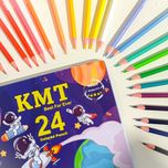 مداد رنگی 24 رنگ KMT مدل فضانورد
