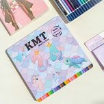 مدادرنگی 24 رنگ KMT طرح پری دریایی