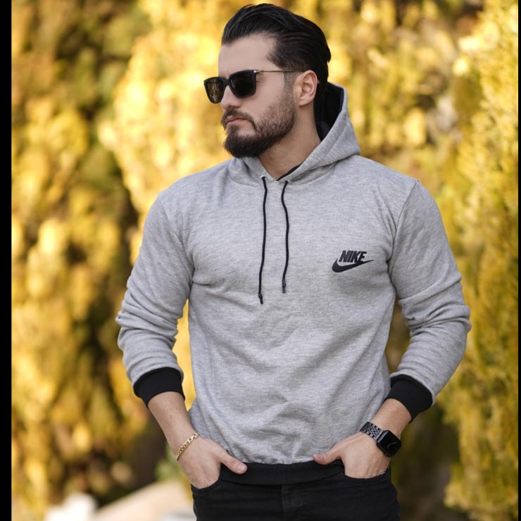 سویشرت مردانه Nike مدل Ganja (طوسی)