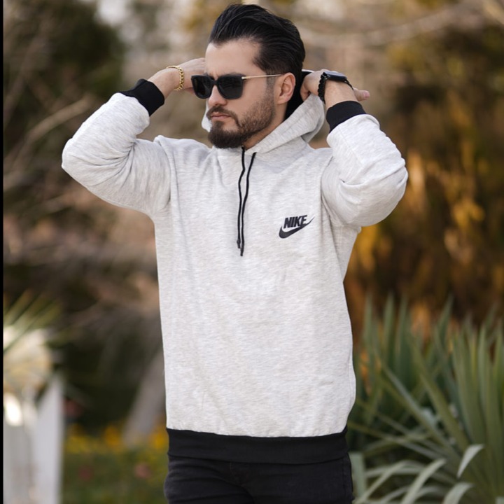 سویشرت مردانه Nike مدل Ganja (سفید)؛ استایل اسپرت و مدرن