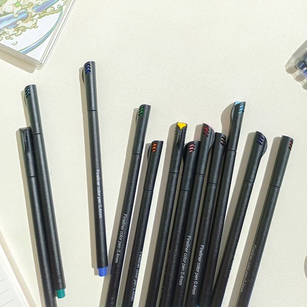 پک روان نویس نوک نمدی فاین لاینر - 12 رنگ