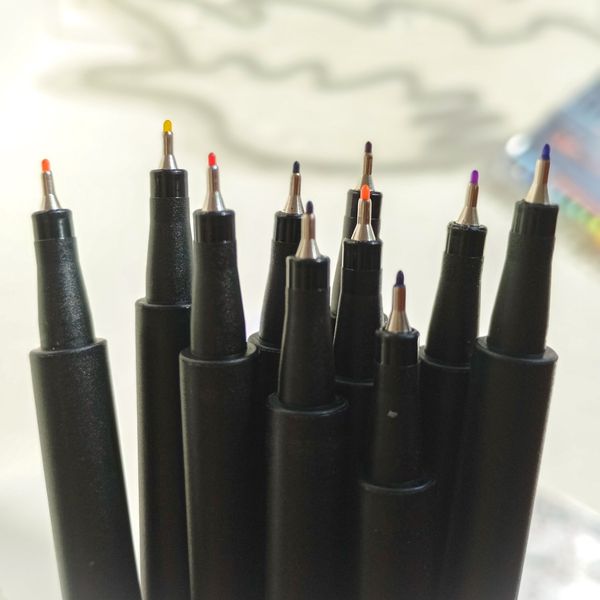 پک روان نویس نوک نمدی فاین لاینر - 36 رنگ