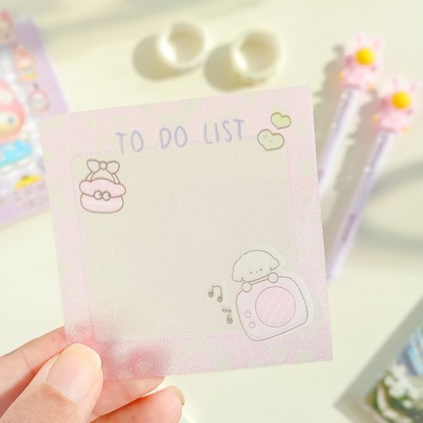 برگه یادداشت فانتزی شفاف کد 115