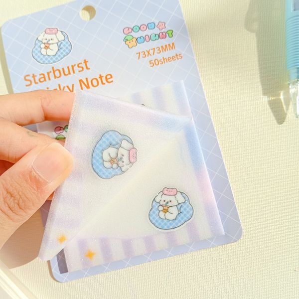 برگه یادداشت فانتزی شفاف کد 113