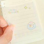 برگه یادداشت فانتزی شفاف کد 113