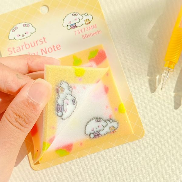 برگه یادداشت فانتزی شفاف کد 111