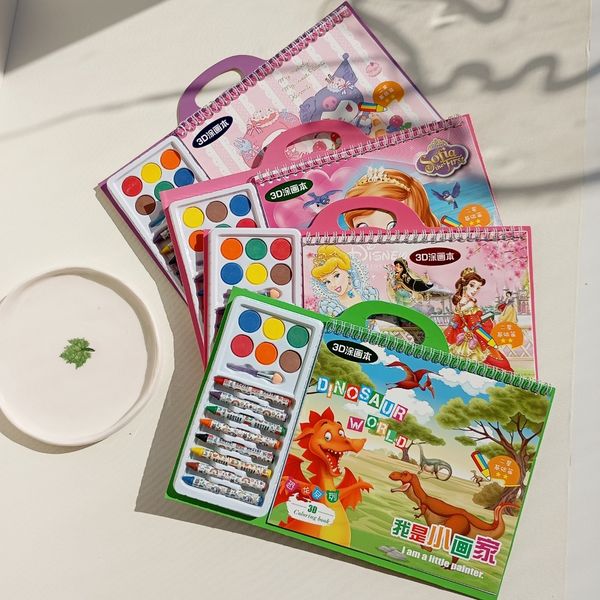 دفتر رنگ آمیزی طرح دایناسور