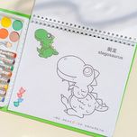 دفتر رنگ آمیزی طرح دایناسور