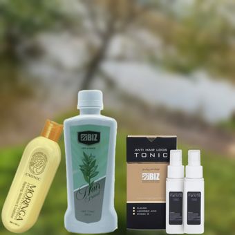 پکیج طلایی قطع ریزش مو