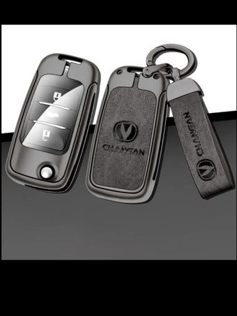 کاور ریموت و سوئیچ خودرو با کیفیت وارداتی چانگان cs35 فلز و چرم