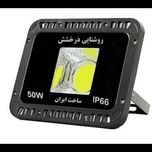 پروژکتور LED پنجرهای گرد 50 وات درخشش