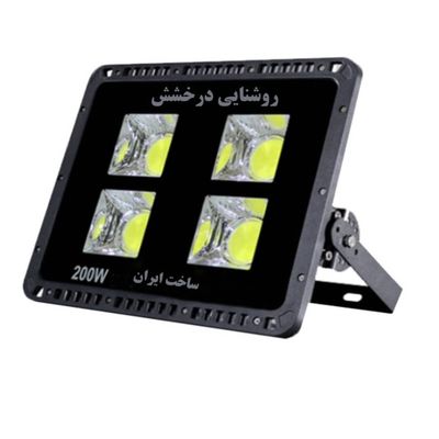 پروژکتور LED پنجره‌ای گرد 200 وات درخشش