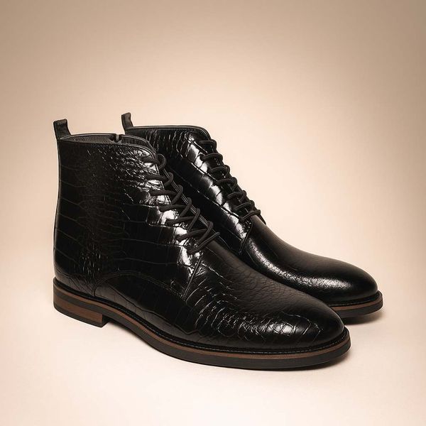 نیم بوت مردانه مدل آدرین