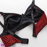 سوتین حصیری رنگ قرمز