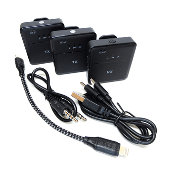 میکروفن یقه ای اورجینال بی سیم SX9 Wireless Microphone دو کاربره