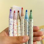 پک هایلایتر میوه ای دو سر 12 رنگ