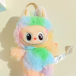 عروسک شانسی لبوبو مدل رنگین کمانی