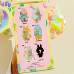 عروسک شانسی لبوبو رنگین کمانی + اکسسوری