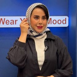 اسکارف قواره 100 توپ توپی