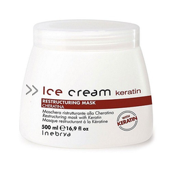 ماسک مو آیس کریم مدل Keratin حجم 500 میلی لیتر