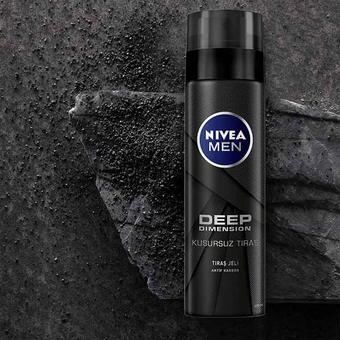 ژل اصلاح نیوآ NIVEA مدل DEEP حجم 200 میلی لیتر